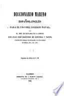Diccionario marino inglés-español para el uso del Collegio naval: Español-inglés
