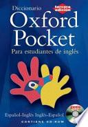 Diccionario Oxford Pocket Para Estudiantes de Ingles, Third Edition (Espanol-Ingles / Ingles-Espanol)