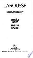 Diccionario Pocket Español/Inglés – English/Spanish