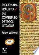 Diccionario práctico del comentario de textos literarios