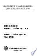Diccionario quechua-español-quechua