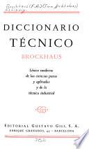 Diccionario técnico Brockhaus