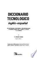 Diccionario tecnológico inglés-español