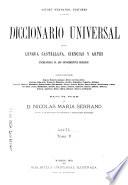 Diccionario universal de la lengua castellana
