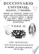 Diccionario universal, francés, y español