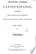 Diccionario universal Latino-Español