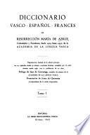 Diccionario vasco-español-francés