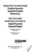 Diccionario Webster universal, inglés-español, espãnol-inglés