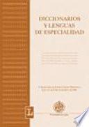 Diccionarios y lenguas de especialidad