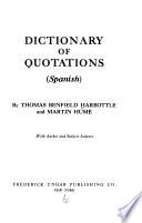Dictionary of quotations (Spanish)