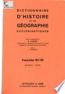 Dictionnaire d'histoire et de géographie ecclésiastiques: Iriberri-Jean Ill D'Ermeland