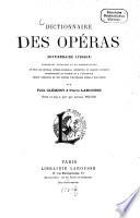 Dictionnaire des opéras