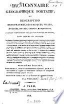 Dictionnaire géographique portatif