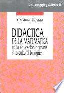 Didactica De La Matematica En La Educacion Primaria Intercultural Bilingue