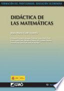 Didáctica de las matemáticas