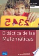 Didáctica de las matemáticas para educación infantil