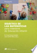 Didáctica de las matemáticas para maestros de Educación Infantil