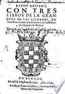 Diez Libros de la Razon de Estado