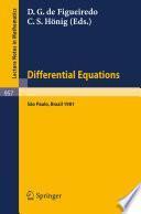 Differential Equations