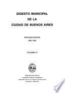Digesto municipal de la ciudad de Buenos Aires
