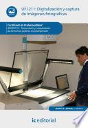 Digitalización y captura de imágenes fotográficas. ARPG0110