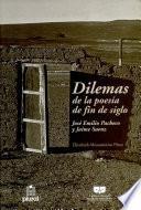 Dilemas de la poesía latinoamericana de fin de siglo
