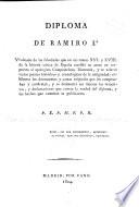 Diploma de Ramiro Io