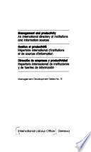Dirección de Empresas Y Productividad