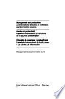 Dirección de Empresas Y Productividad