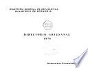 Directorio artesanal, 1978