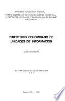 Directorio colombiano de unidades de información
