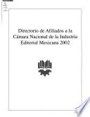 Directorio de afiliados a la Cámara Nacional de la Industria Editorial Mexicana
