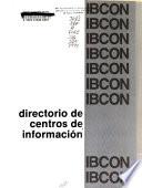 Directorio de centros de información