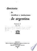 Directorio de científicos e instituciones de Argentina