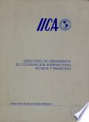 Directorio de Organismos de Cooperacion Internacional Tecnica y Financiera