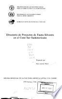Directorio de proyectos de fauna silvestre en el Cono Sur Sudamericano