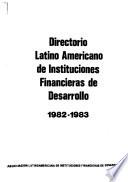 Directorio latinoamericano de instituciones financieras de desarrollo