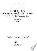 Directory of Corporate Affiliations