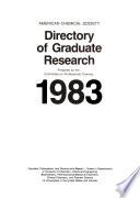 Directory of Graduate Research