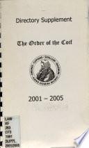 Directory of the Order of the Coif, 1902-1991