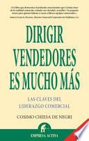 Dirigir Vendedores Es Mucho Mas
