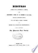 Discurso acerca de la estensión y límites del consentimiento paterno en el matrimonio de los hijos