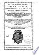 Discurso historico politico, sobre el origen, y preheminencias de el oficio de heraldos, reyes de armas, feciales, y caduceadores
