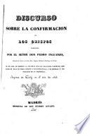 Discurso sobre la confirmacion de los obispos