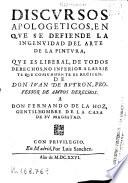 Discursos apologeticos