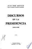 Discursos en la presidencia, 1945-1948