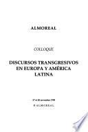 Discursos transgresivos en Europa y América Latina