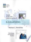 Diseo, Produccion E Implementacion de E-Learning