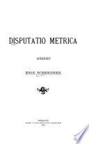 Disputatio metrica