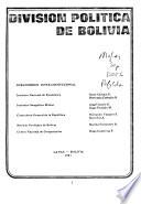 División política de Bolivia